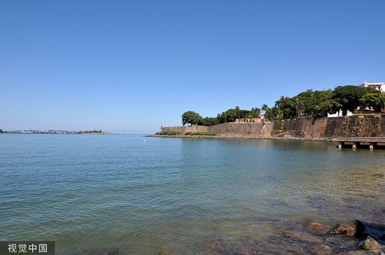 波多黎各最大海湾圣胡安湾.图源:视觉中国