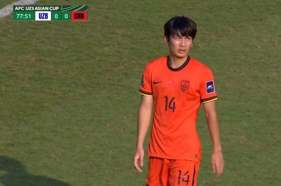 半决赛杨皓宇停赛缺席，其余U23国足球员黄牌清零