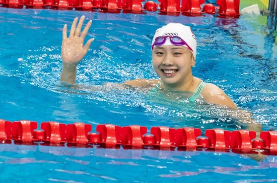 中国游泳公开赛：唐钱婷以1:05.91夺得女子100米蛙泳冠军