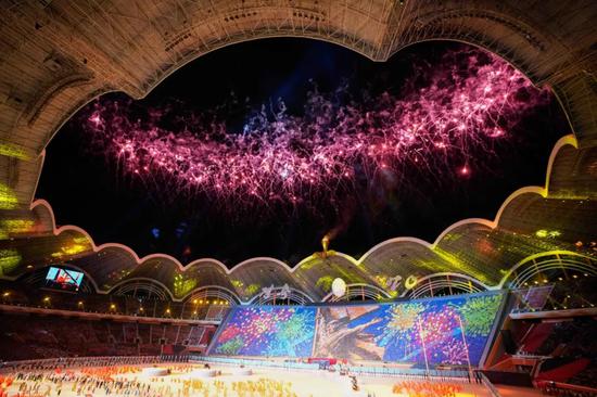 朝鲜建国:朝鲜建国70周年庆典:记者感受平壤的变与不变 新华社记者邢广利摄