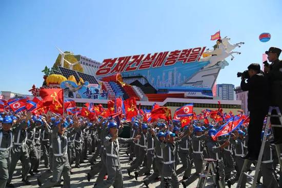 朝鲜建国:朝鲜建国70周年庆典:记者感受平壤的变与不变 新华社记者姬新龙摄