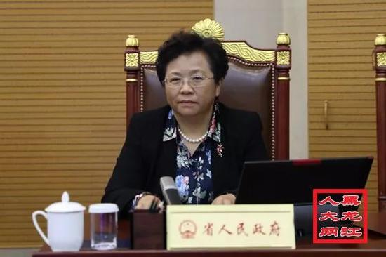 黑龙江省委常委,省政府党组副书记贾玉梅同时与两位副省长互为ab角