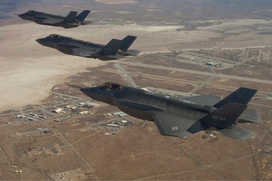 F-35战机原料图(图:路透社)