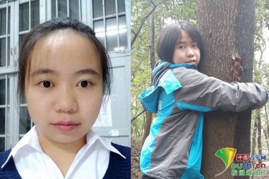 回村的诱惑:现实版回村的诱惑?大晒春节回家对比照(图) 图为广西民族师范学院学生田伯光春节回家前后的对比照。她说:“新年新气象,希望新的一年自己元气满满!”本人供图
