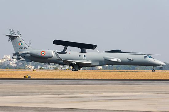 “天空之眼”预警机，目前印度空军装备了两架。