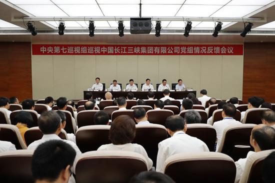 中央第七巡视组向中国长江三峡集团有限公司党组反馈巡视情况