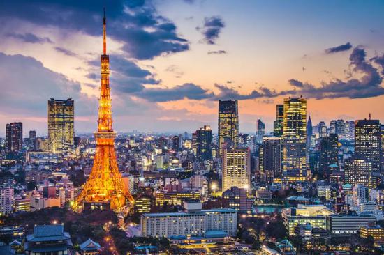  A downtown view of Tokyo。 [Photo/VCG]