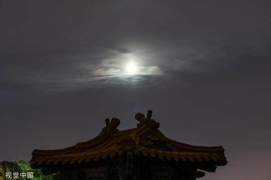 中秋月亮图片:中秋拍月亮大赛 这组图赢了