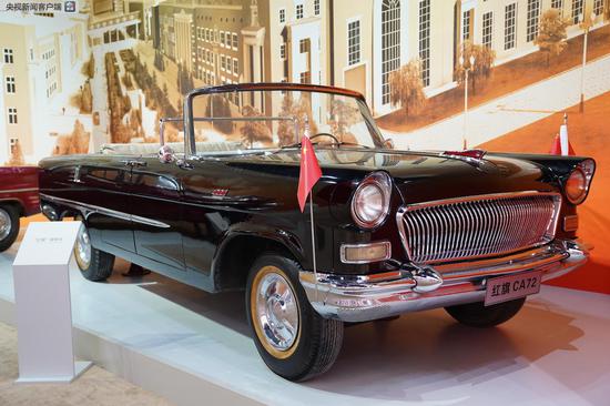△1958年8月，中国第一辆“红旗”牌高级轿车研制成功。