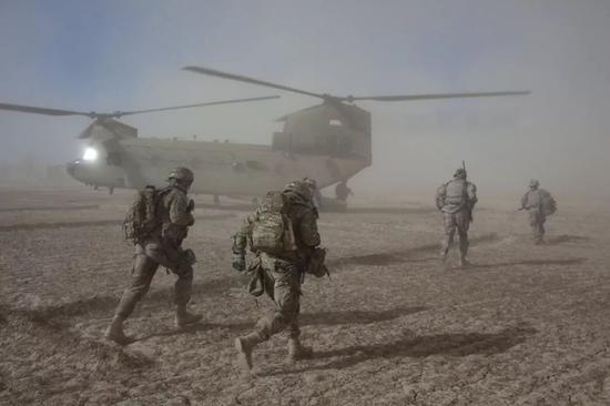  2011年，在阿富汗的美国士兵  图源 纽约时报