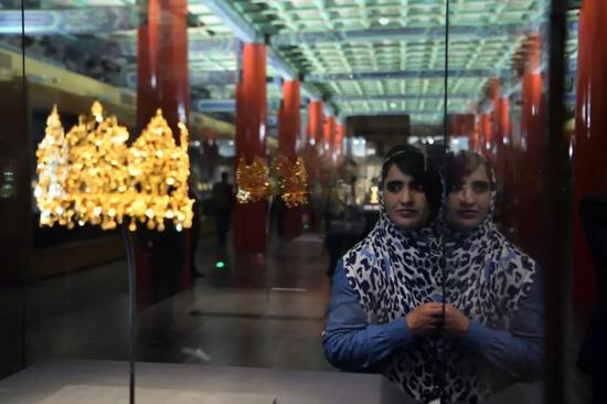 2017年3月17日，“浴火重光——来自阿富汗国家博物馆的宝藏”展在北京故宫博物院开幕。新华社记者金良快 摄