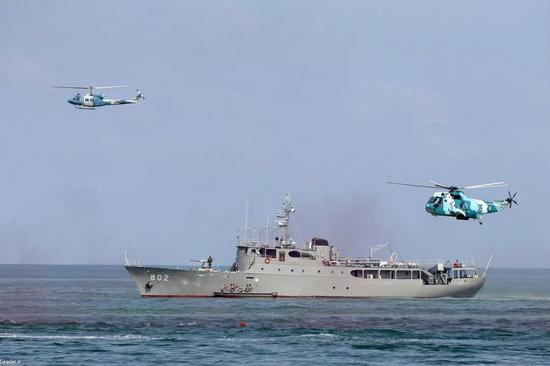 伊朗海军演习