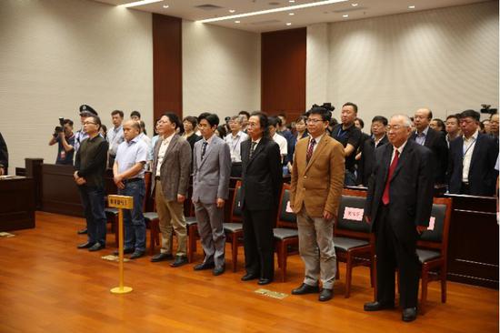 中国长安网2019年度照片——《顾雏军案宣判》 胥立鑫/摄