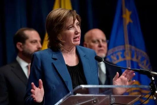 图为南希·梅索尼埃图源：路透社