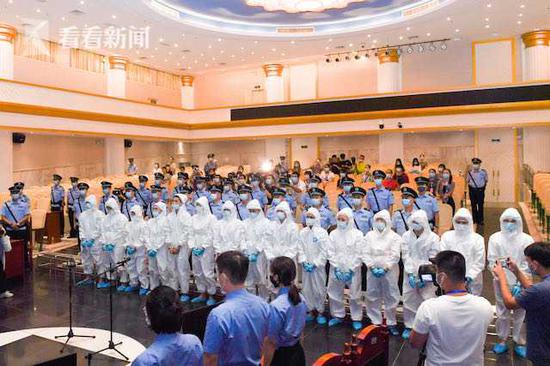 海南海口：一审公开宣判一涉黑重大案件 15人领