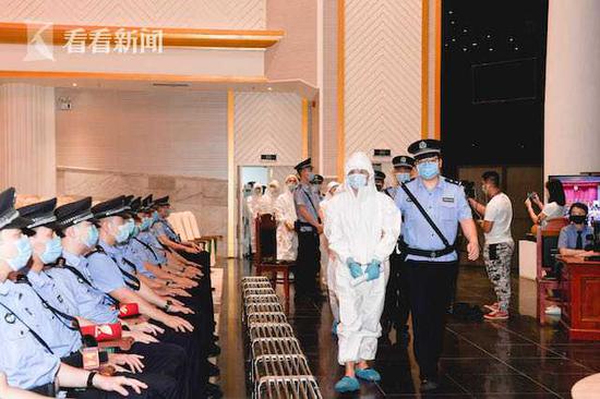 海南海口：一审公开宣判一涉黑重大案件 15人领