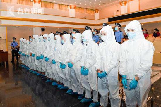 海南海口：一审公开宣判一涉黑重大案件 15人领