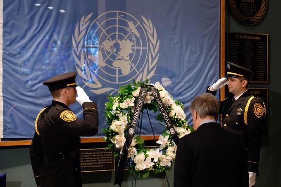 2020年1月17日，海地大地震10周年之际，联合国举行仪式缅怀包括联合国殉职人员在内的数十万遇难者。