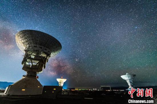 西安卫星测控中心喀什深空站。西安卫星测控中心供图