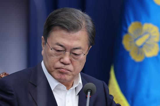 韩国总统文在寅向国民致歉:政局混乱 非常抱歉