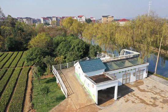 竹马乡下张家村阳光堆肥房.主办方供图