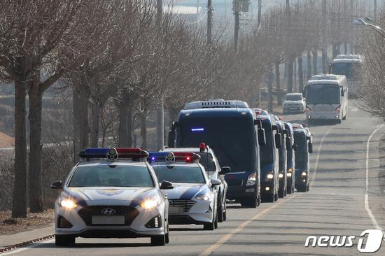  韩国转运拘留所确诊患者（news1）