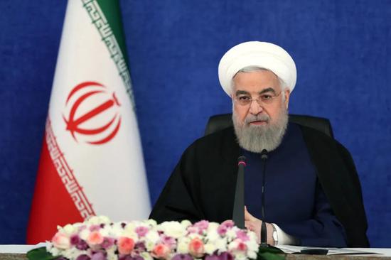  伊朗总统鲁哈尼。/IC Photo