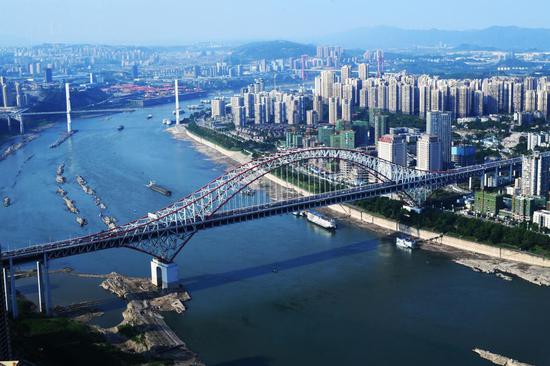 这是2020年5月6日拍摄的重庆城市景象。新华社记者 王全超 摄
