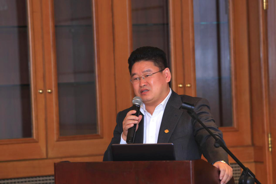 中国贸促会法律事务部部长刘超演讲