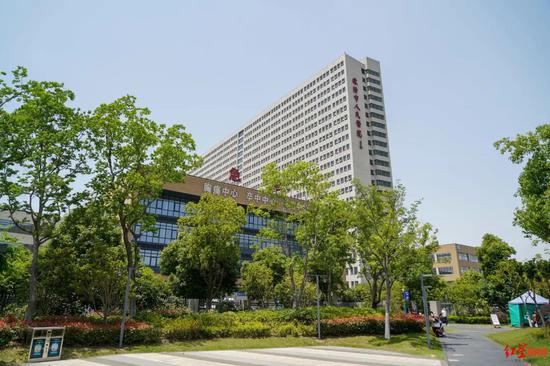 ▲溧陽市人民醫(yī)院。紅星新聞?dòng)浾?nbsp;陳卿媛 攝