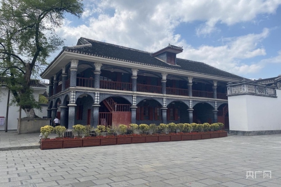  遵义会议会址（央广网记者 周娴 摄）