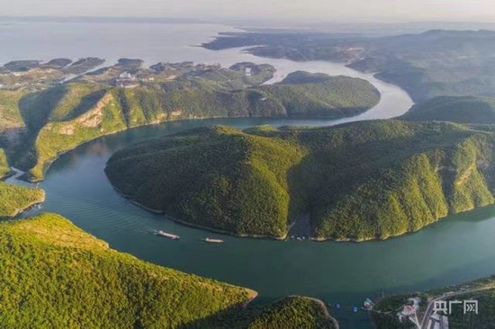 丹江风景名胜区风光优美（央广网发 张惟一 摄）