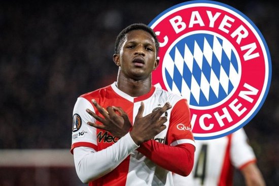 荷媒：拜仁今晚将派出球探现场考察费耶诺德19岁右后卫雷德