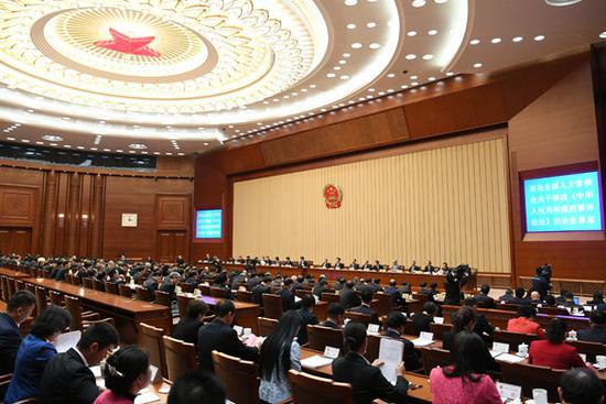 十三届全国人大常委会第六次会议在京闭幕