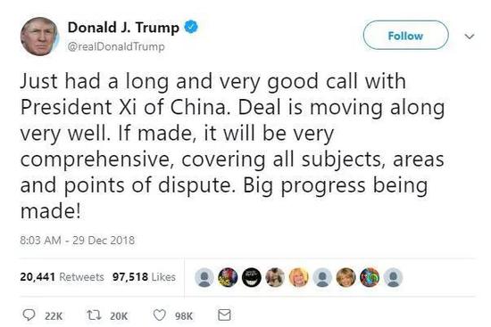 环球时报社评:中美元首通电话再释积极信号|中