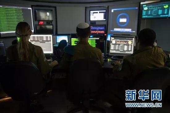 图为以色列国防军的高科技设备。图源:新华网 (照片由以色列国防军提供)