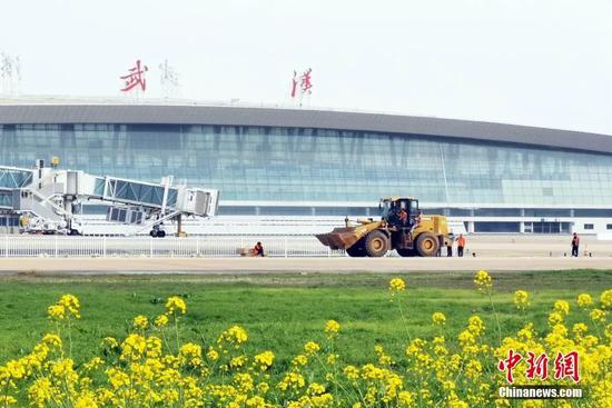  武汉天河机场（资料图）/中国新闻网