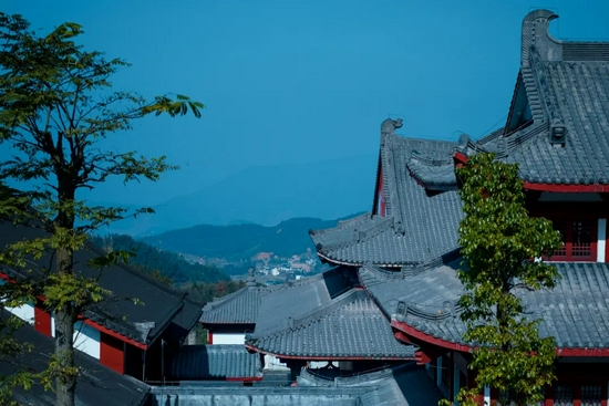 武功山紫极宫一角 / 图虫