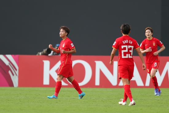 Wang Shuang scored the first goal.