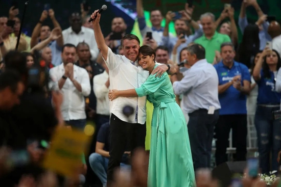 当地时间2022年7月24日，巴西里约，巴西自由党正式宣布推选现任总统博索纳罗为2022年总统大选候选人。图/IC photo