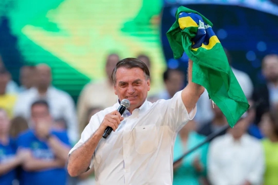  当地时间2022年7月24日，巴西里约，巴西自由党正式宣布推选现任总统博索纳罗为2022年总统大选候选人。图/IC photo