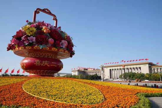 2022年10月16日，中国共产党第二十次全国代表大会在北京人民大会堂开幕。新华社记者 王毓国 摄