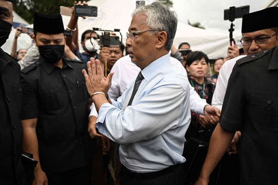 马来西亚吉隆坡,马来西亚最高元首阿卜杜拉·苏丹艾哈迈德·沙阿在