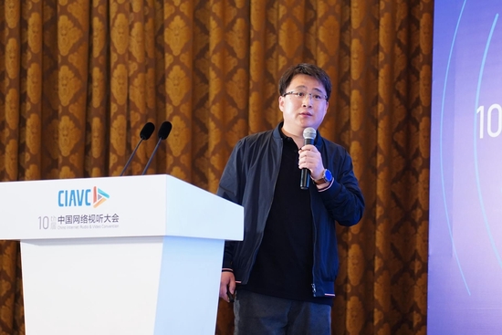 央视网用户数据中心总监李义彪发表《央视网新媒体大数据赋能融合传播创新实践》主题演讲