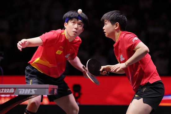 WTT中国大满贯：王楚钦/孙颖莎3-0雨果/高桥布鲁娜，晋级混双决赛