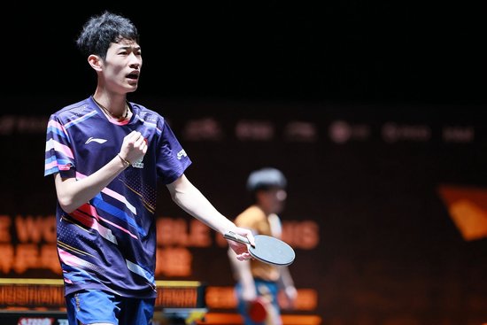 WTT中国大满贯：陈俊菘3-2击败滨田一辉，晋级男单8强