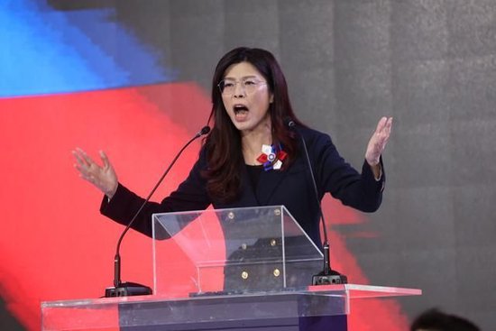 批民进党让台湾四分五裂，郑丽文喊话：台湾不能再向下沉沦