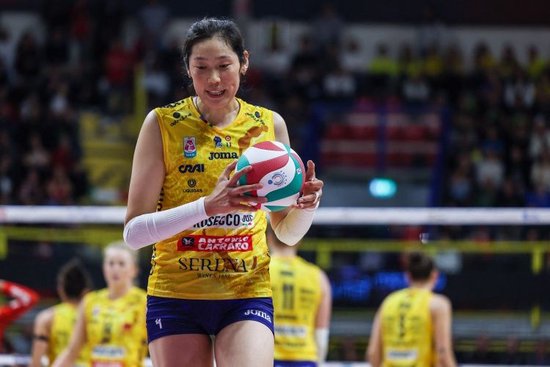 朱婷11分！科内利亚诺1-3米兰，意甲女排联赛16连胜遭终结