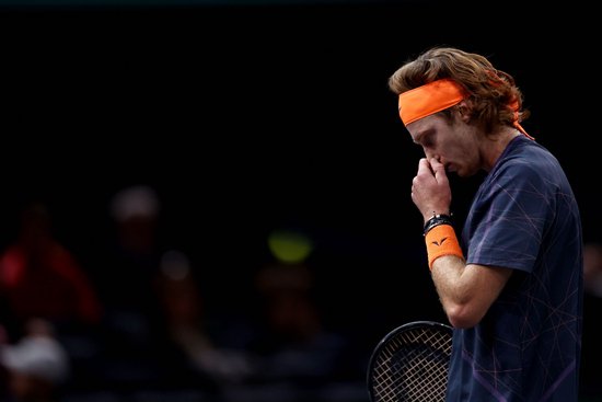 ATP250中国香港网球公开赛1/4决赛：卢布列夫2-0博杰斯，晋级四强