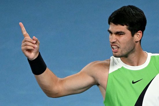 男子网球生涯总奖金：三巨头前三，22岁阿卡6280万排名第五